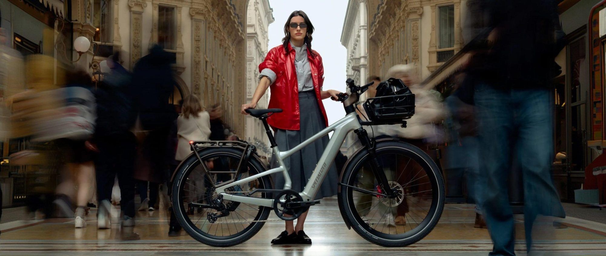 Riders with Specialized Turbo Vado 3 electric bikes